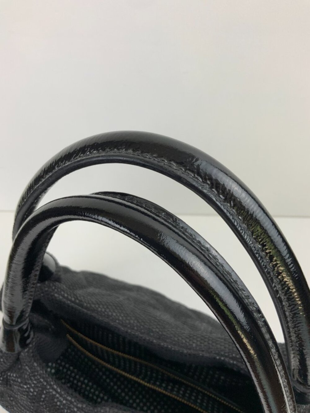 Kate Spade New York Black Quilted Woven Straw Satchel Hand Bag - Picture 16 of 16